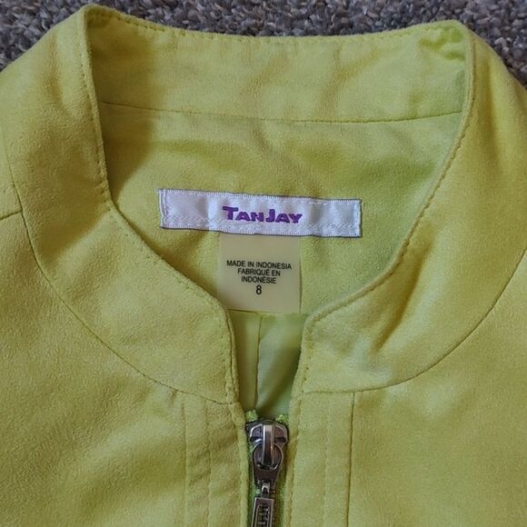 Tan Jay Size 8‎ Zip Up Jacket - Picture 6 of 7